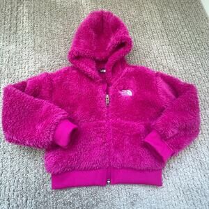 The North Face Suave Oso Jacket Toddler Coat Fuschia Pink 2 2T